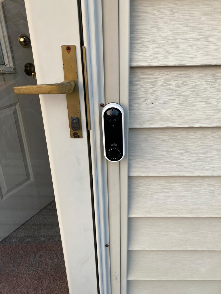 arlo wired video doorbell