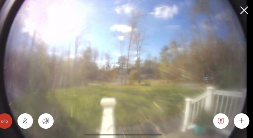 indoor camera under sunlight