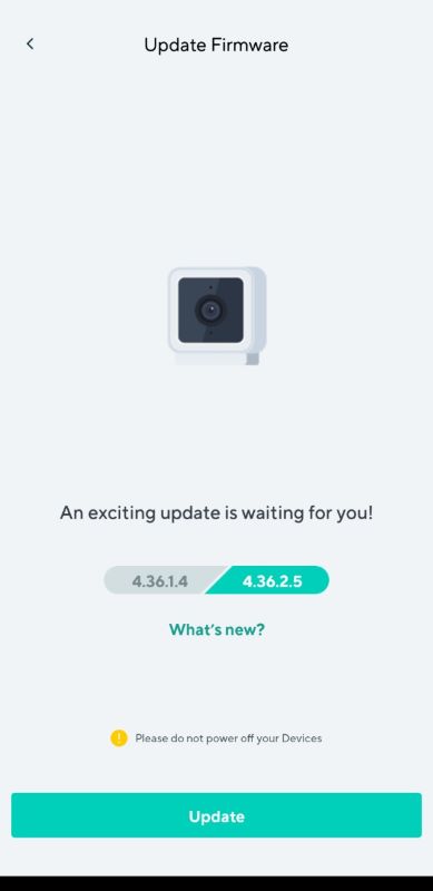 install the latest firmware version
