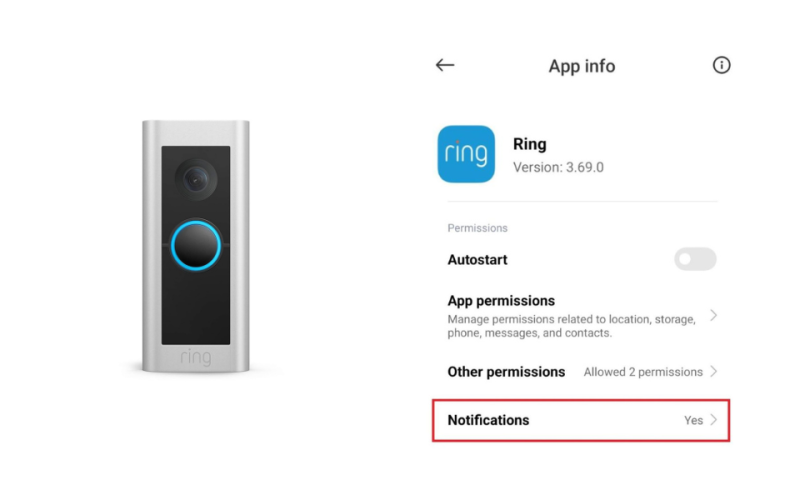 how to turn off ring notifications