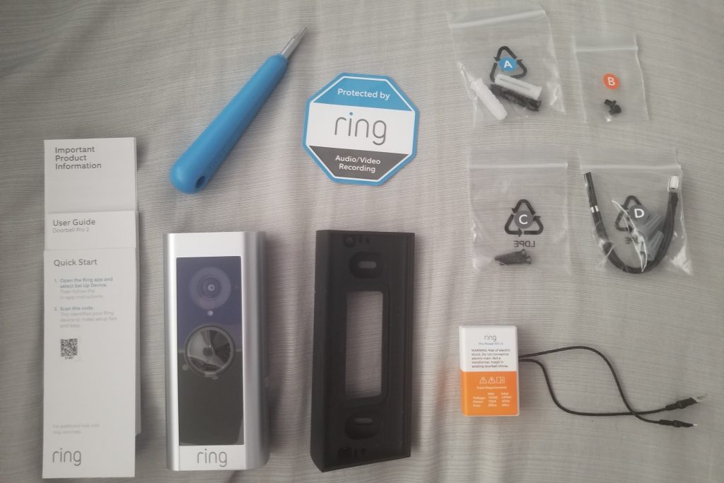 install ring doorbell on narrow frame using wedge kit or corner kit