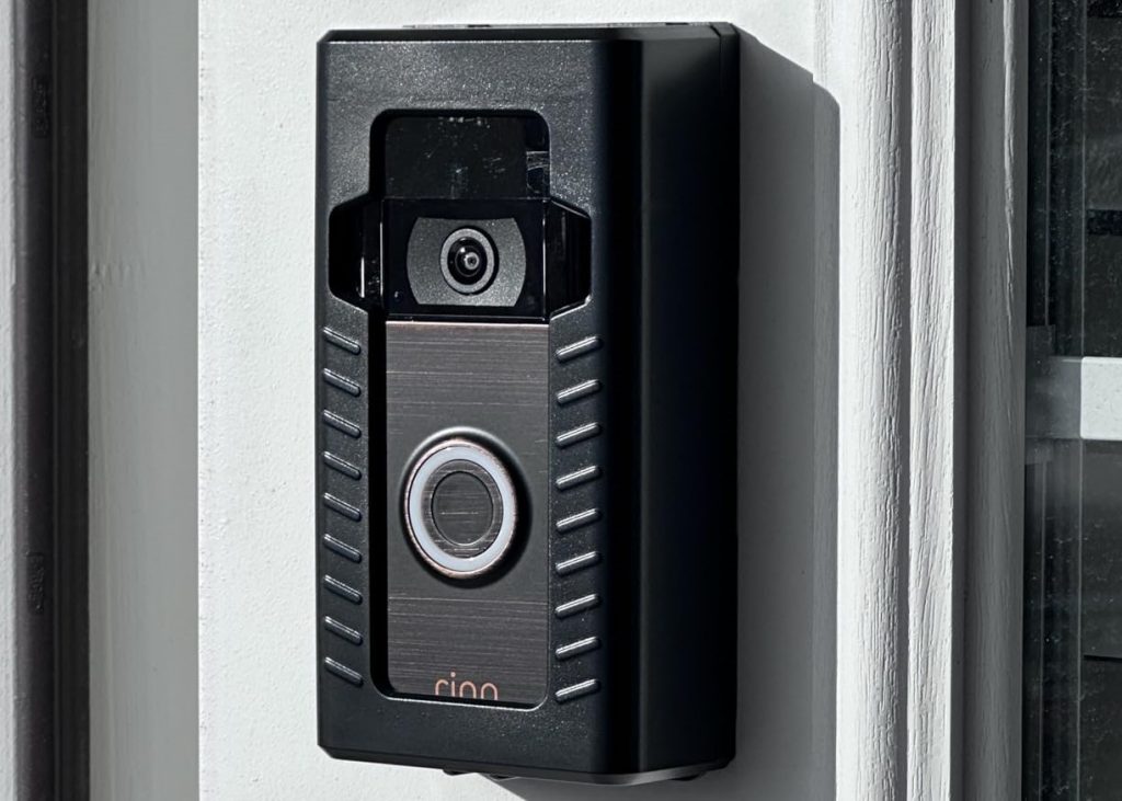 ring doorbell in cover