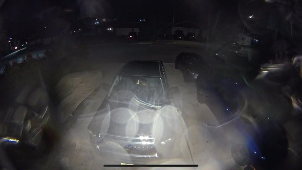 white orbs on ring camera