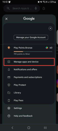 manage apps and devices 1