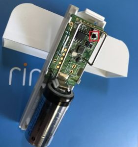 shut the ring motion sensor case properly