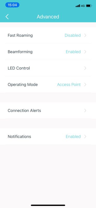 turn off deco fast roaming