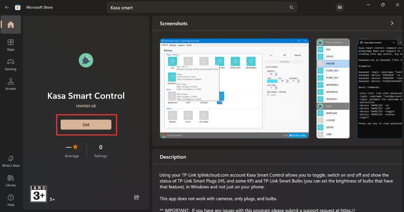 download kasa smart control
